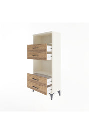 Arges Dolap 2 Raflı 4 Çekmeceli 60x30x134 - S17M054V3A
