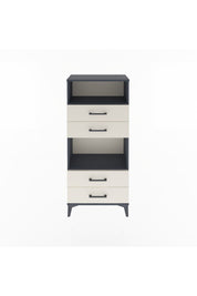 Arges Dolap 2 Raflı 4 Çekmeceli 60x30x134 - S17M054V4A