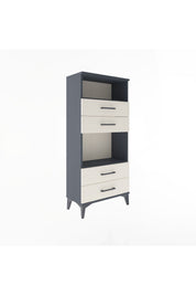 Arges Dolap 2 Raflı 4 Çekmeceli 60x30x134 - S17M054V4A