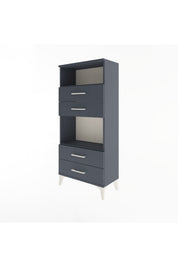 Arges Dolap 2 Raflı 4 Çekmeceli 60x30x134 - S17M054V5A