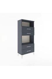 Arges Dolap 2 Raflı 4 Çekmeceli 60x30x134 - S17M054V5A