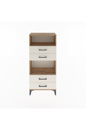 Arges Dolap 2 Raflı 4 Çekmeceli 60x30x134 - S17M054V7A