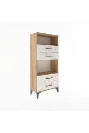 Arges Dolap 2 Raflı 4 Çekmeceli 60x30x134 - S17M054V7A