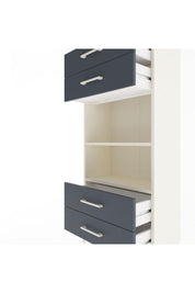 Arges Dolap 2 Raflı 4 Çekmeceli 60x30x134 - S17M055V2A
