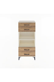 Arges Dolap 2 Raflı 4 Çekmeceli 60x30x134 - S17M055V3A