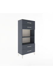 Arges Dolap 2 Raflı 4 Çekmeceli 60x30x134 - S17M055V5A