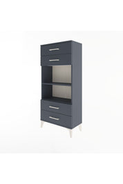 Arges Dolap 2 Raflı 4 Çekmeceli 60x30x134 - S17M055V5A
