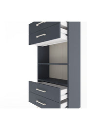 Arges Dolap 2 Raflı 4 Çekmeceli 60x30x134 - S17M055V5A