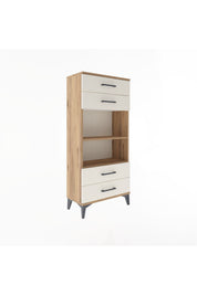 Arges Dolap 2 Raflı 4 Çekmeceli 60x30x134 - S17M055V7A