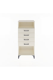 Arges Dolap Tek Raflı 4 Çekmeceli 60x30x134 - S17M056V1A