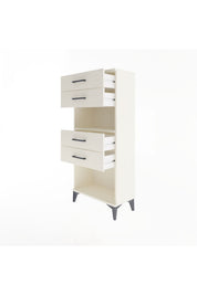 Arges Dolap Tek Raflı 4 Çekmeceli 60x30x134 - S17M057V1A
