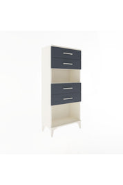 Arges Dolap Tek Raflı 4 Çekmeceli 60x30x134 - S17M057V2A