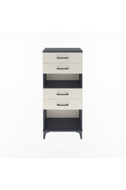 Arges Dolap Tek Raflı 4 Çekmeceli 60x30x134 - S17M057V4A