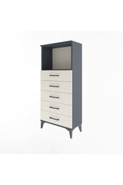 Arges Dolap Tek Raflı 5 Çekmeceli 60x30x134 - S17M059V4A
