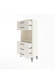 Arges Dolap Tek Raflı 5 Çekmeceli 60x30x134 - S17M060V1A