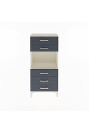 Arges Dolap Tek Raflı 5 Çekmeceli 60x30x134 - S17M060V2A