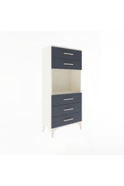 Arges Dolap Tek Raflı 5 Çekmeceli 60x30x134 - S17M060V2A