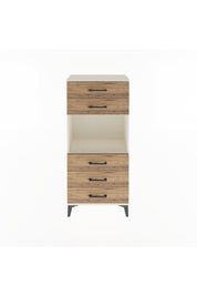 Arges Dolap Tek Raflı 5 Çekmeceli 60x30x134 - S17M060V3A