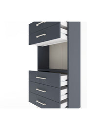 Arges Dolap Tek Raflı 5 Çekmeceli 60x30x134 - S17M060V5A