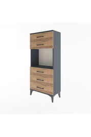 Arges Dolap Tek Raflı 5 Çekmeceli 60x30x134 - S17M060V6A