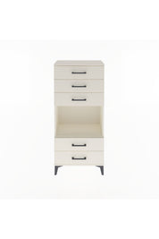 Arges Dolap Tek Raflı 5 Çekmeceli 60x30x134 - S17M061V1A