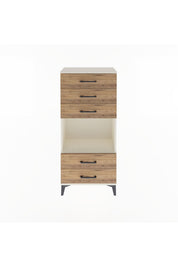 Arges Dolap Tek Raflı 5 Çekmeceli 60x30x134 - S17M061V3A