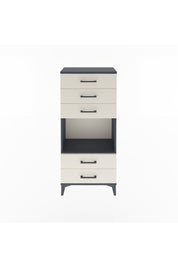 Arges Dolap Tek Raflı 5 Çekmeceli 60x30x134 - S17M061V4A