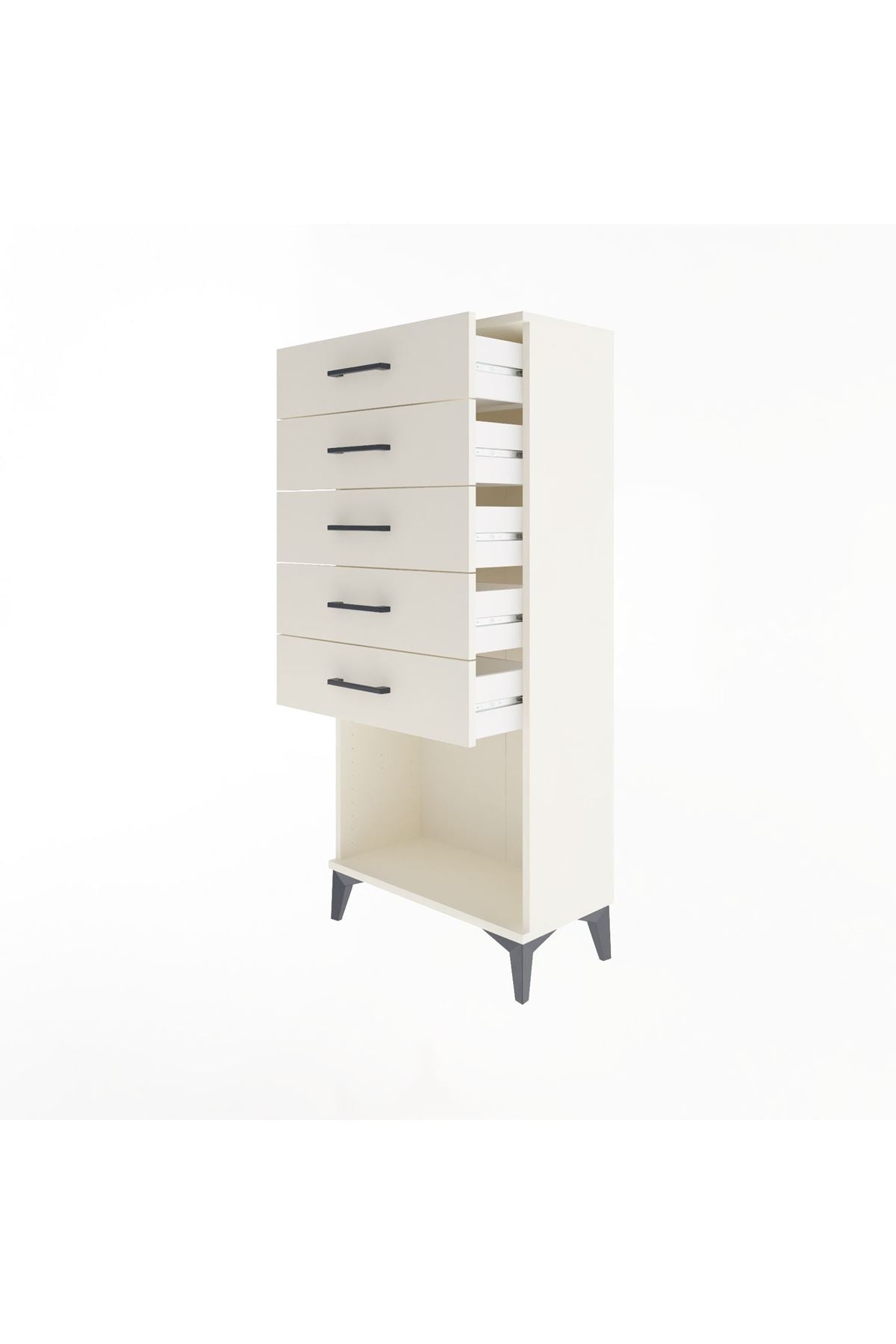 Arges Dolap 5 Çekmeceli 60x30x134 - S17M062V1A