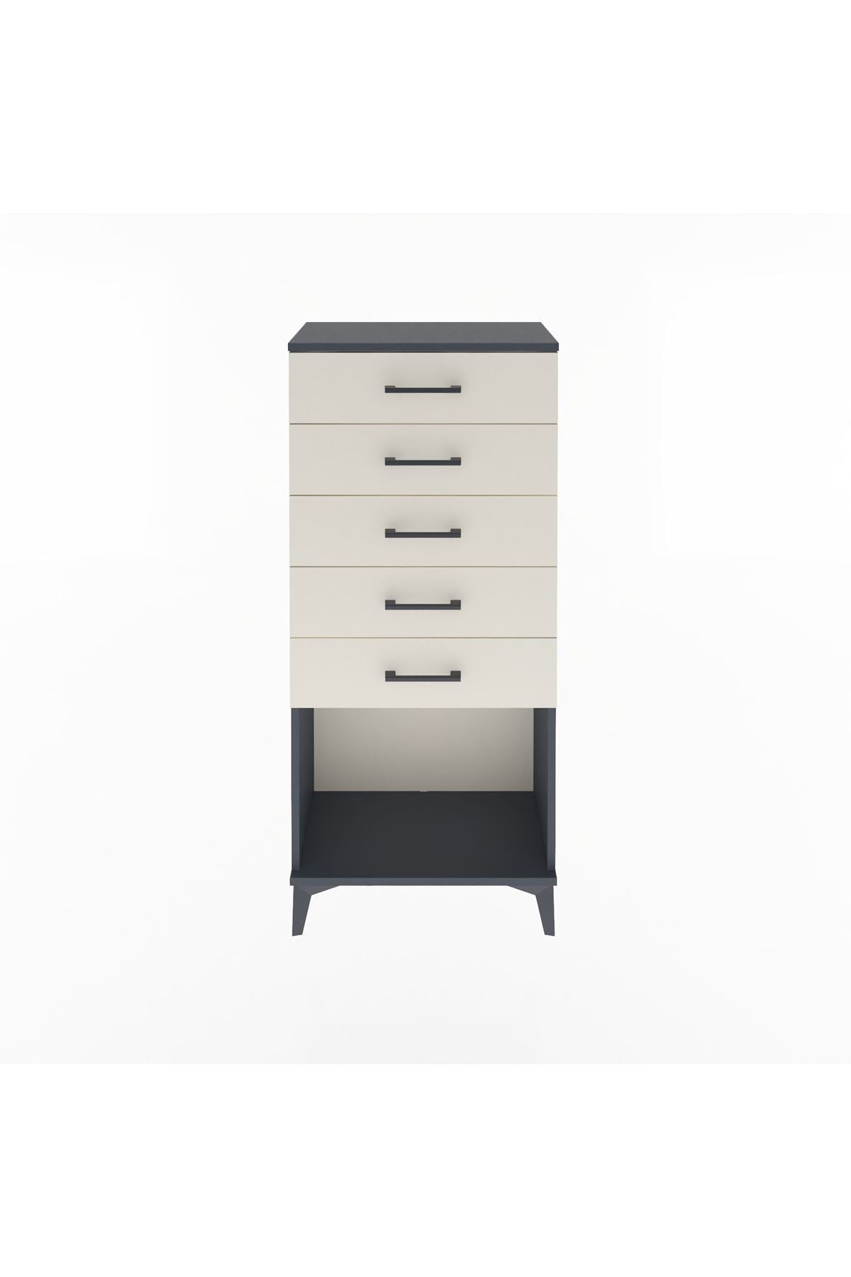 Arges Dolap 5 Çekmeceli 60x30x134 - S17M062V4A