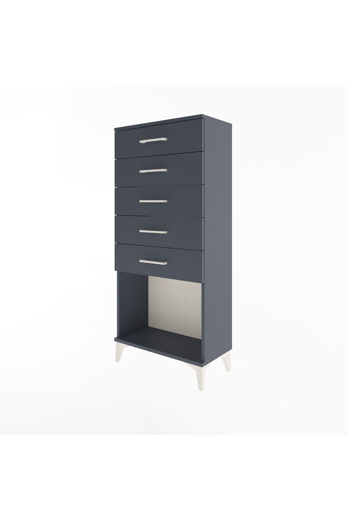 Arges Dolap 5 Çekmeceli 60x30x134 - S17M062V5A
