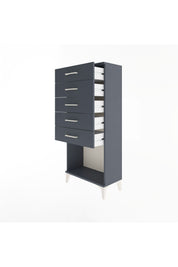 Arges Dolap 5 Çekmeceli 60x30x134 - S17M062V5A