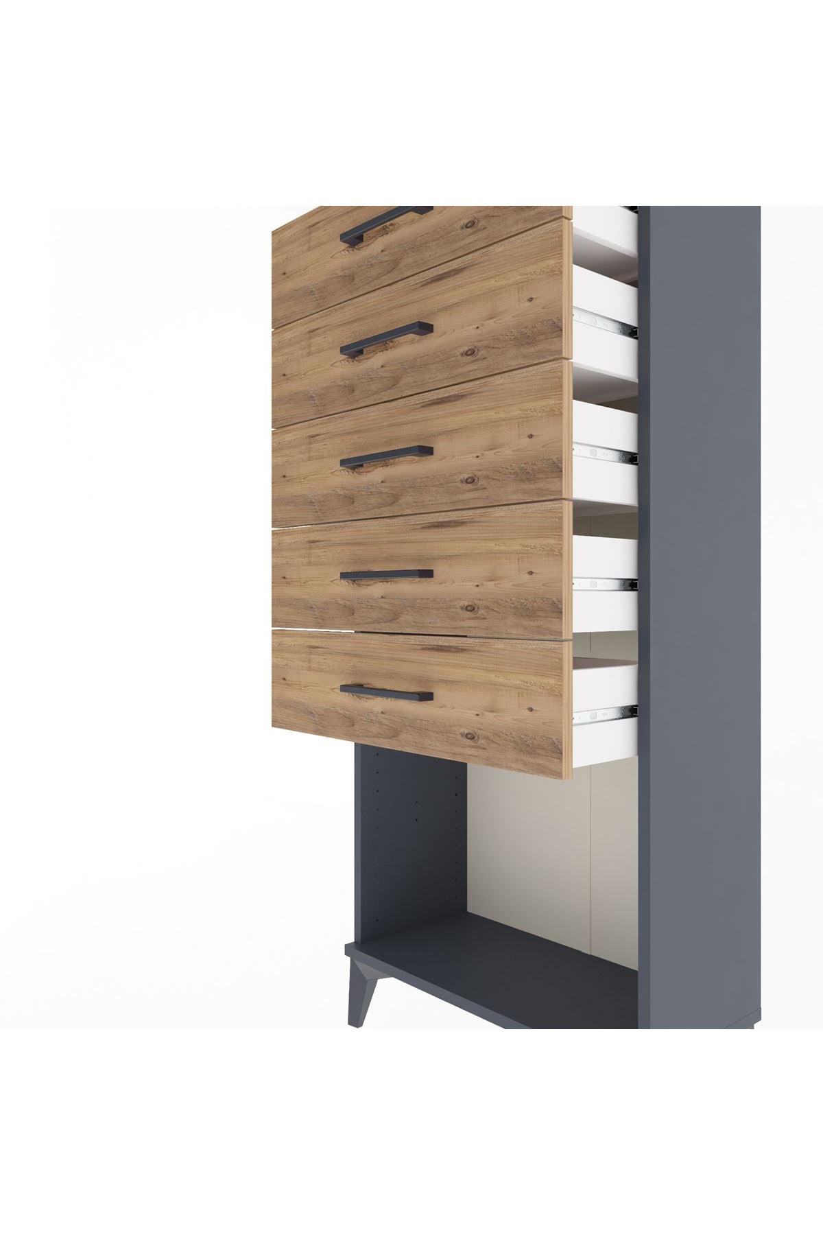 Arges Dolap 5 Çekmeceli 60x30x134 - S17M062V6A