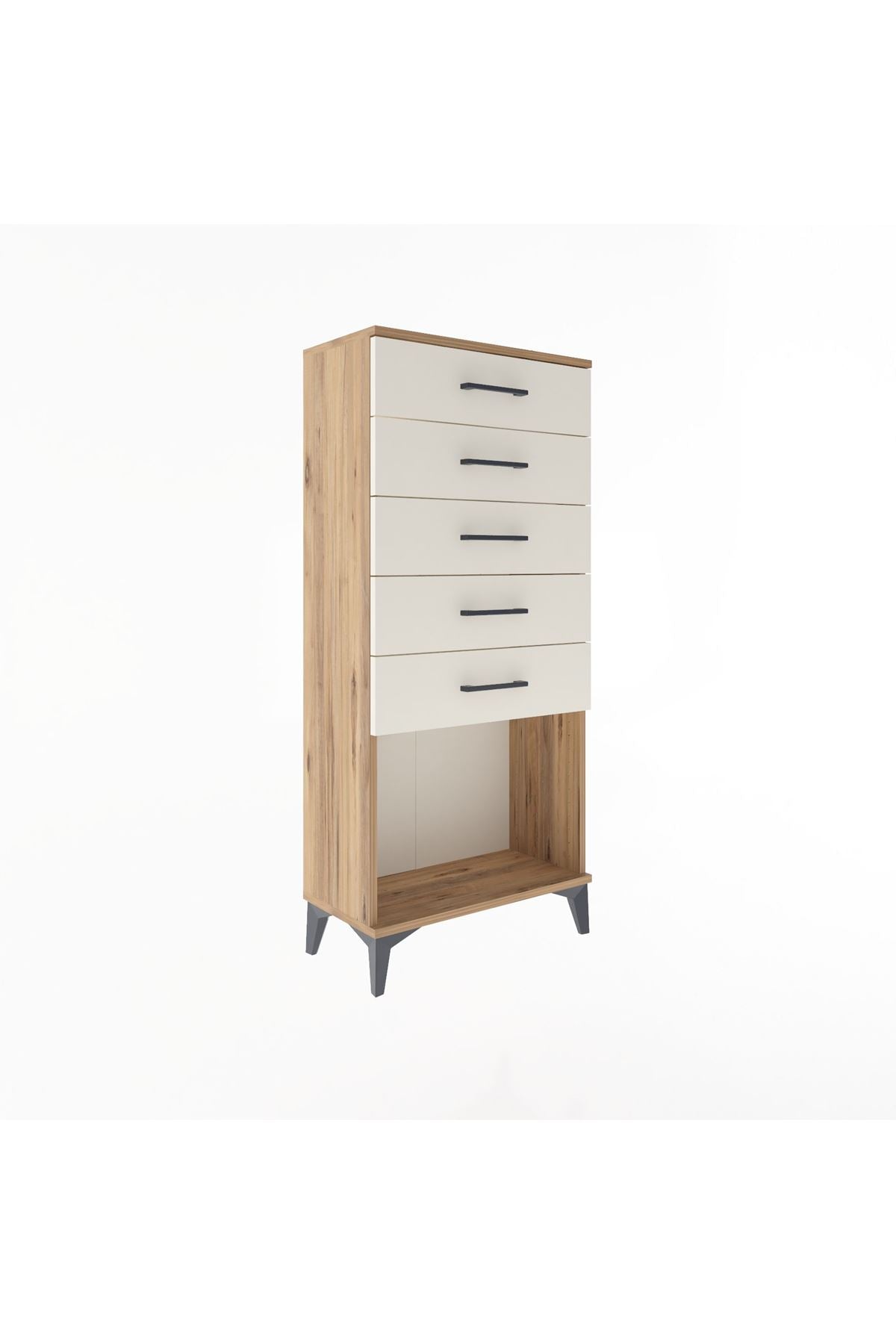 Arges Dolap 5 Çekmeceli 60x30x134 - S17M062V7A