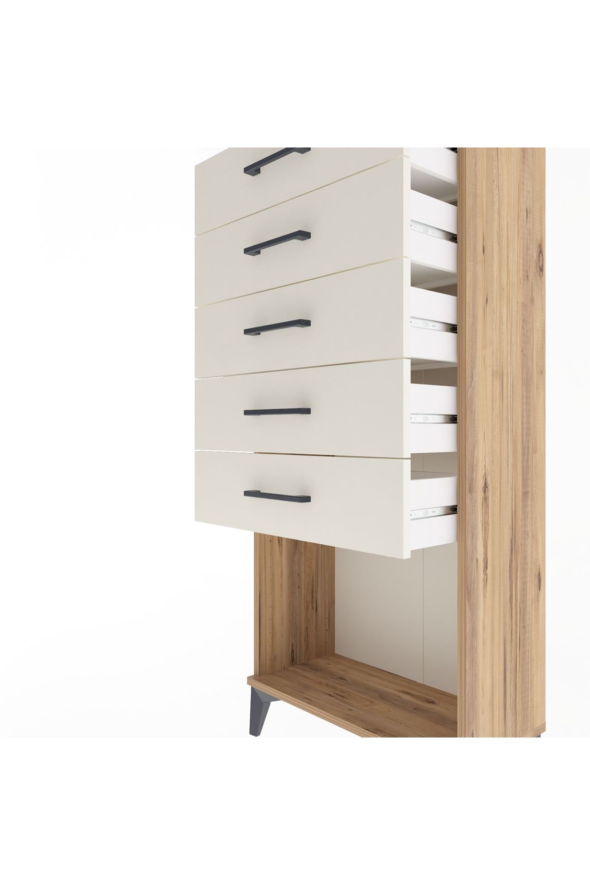 Arges Dolap 5 Çekmeceli 60x30x134 - S17M062V7A