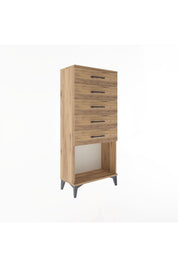 Arges Dolap 5 Çekmeceli 60x30x134 - S17M062V9A