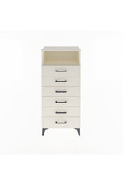 Arges Dolap Tek Raflı 6 Çekmeceli 60x30x134 - S17M063V1A