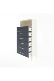 Arges Dolap Tek Raflı 6 Çekmeceli 60x30x134 - S17M063V2A
