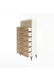 Arges Dolap Tek Raflı 6 Çekmeceli 60x30x134 - S17M063V3A