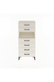Arges Dolap Tek Raflı 6 Çekmeceli 60x30x134 - S17M064V1A