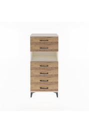 Arges Dolap Tek Raflı 6 Çekmeceli 60x30x134 - S17M064V3A
