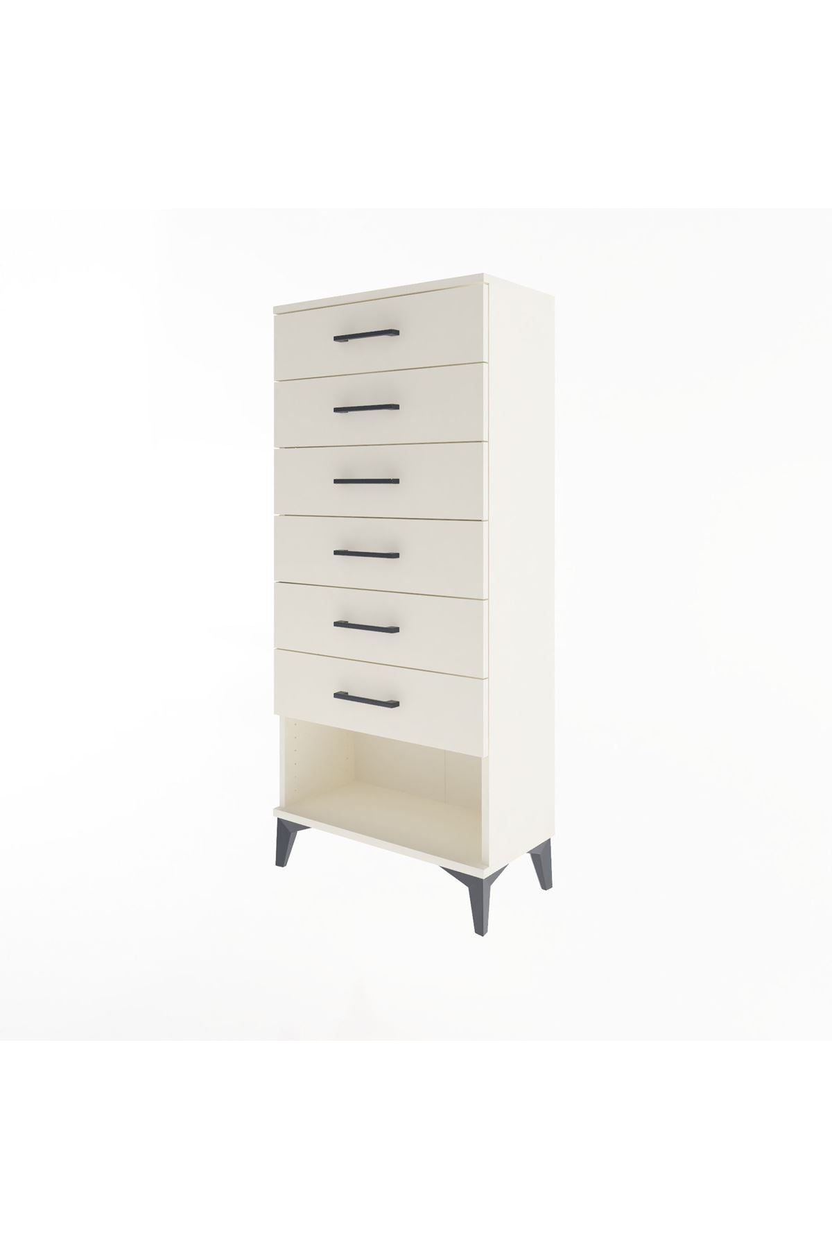 Arges Dolap 6 Çekmeceli 60x30x134 - S17M066V1A