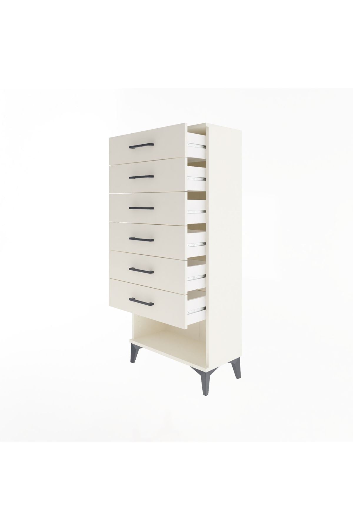 Arges Dolap 6 Çekmeceli 60x30x134 - S17M066V1A
