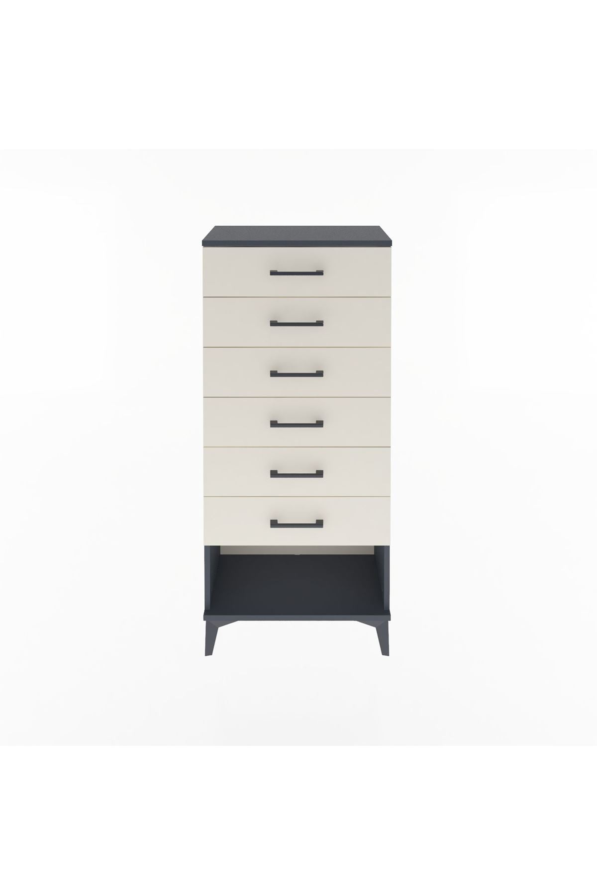 Arges Dolap 6 Çekmeceli 60x30x134 - S17M066V4A