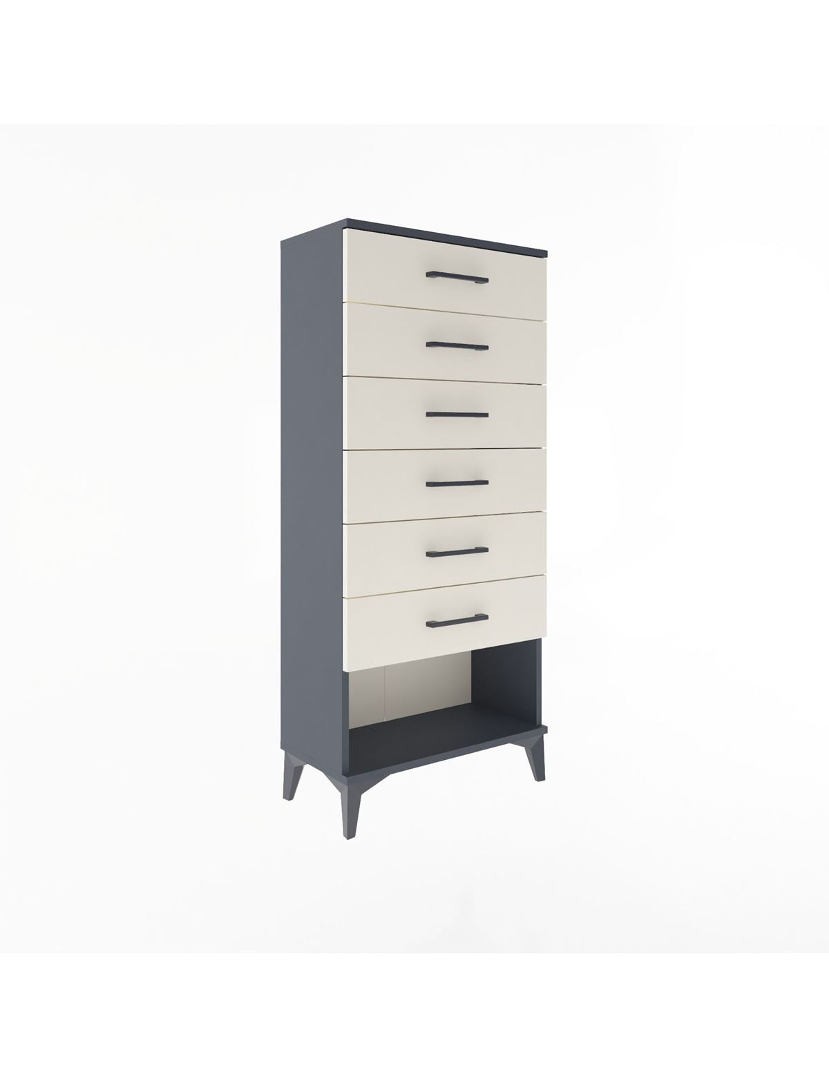 Arges Dolap 6 Çekmeceli 60x30x134 - S17M066V4A