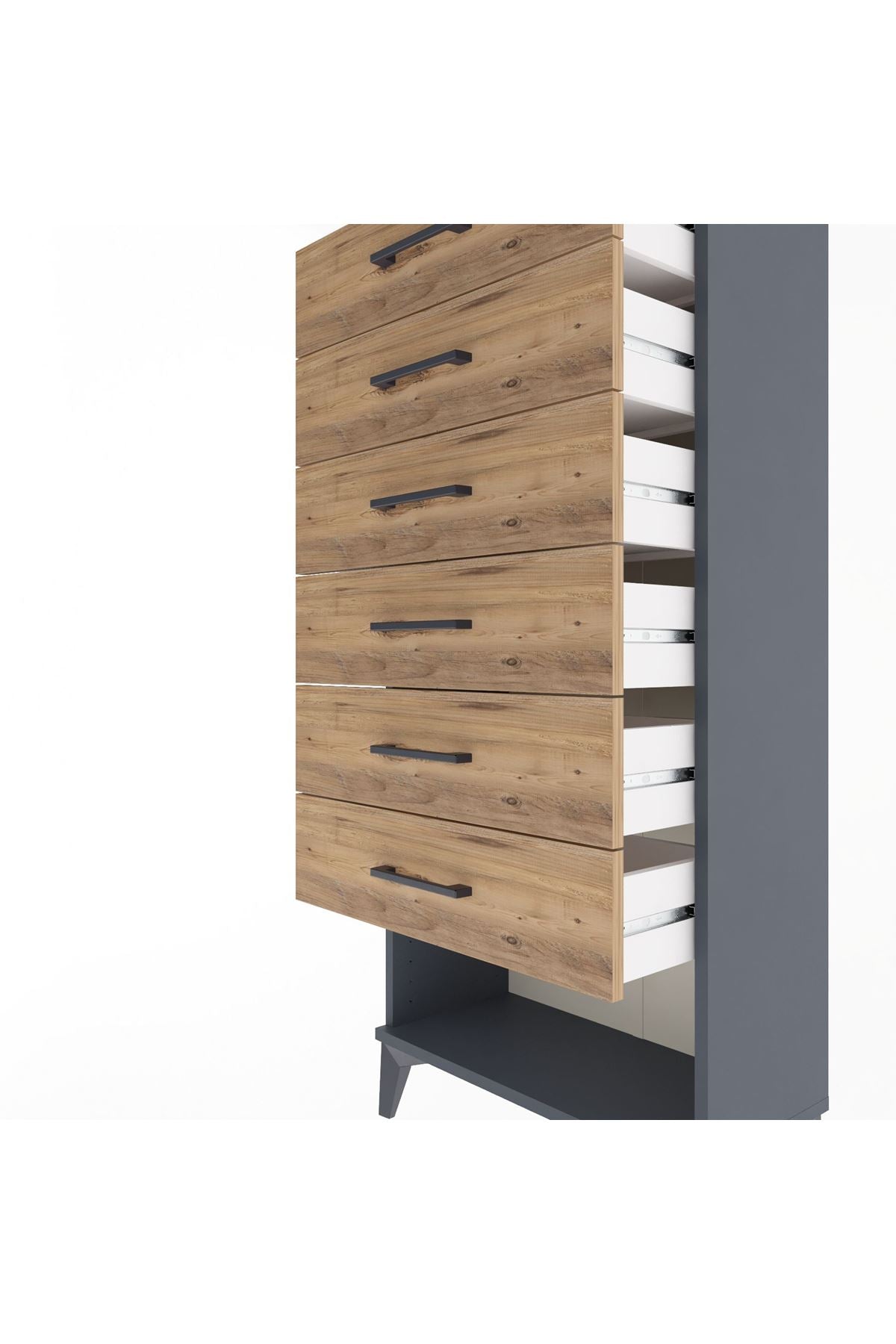 Arges Dolap 6 Çekmeceli 60x30x134 - S17M066V6A