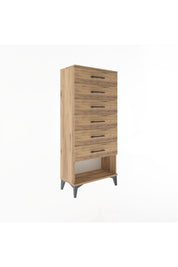 Arges Dolap 6 Çekmeceli 60x30x134 - S17M066V9A