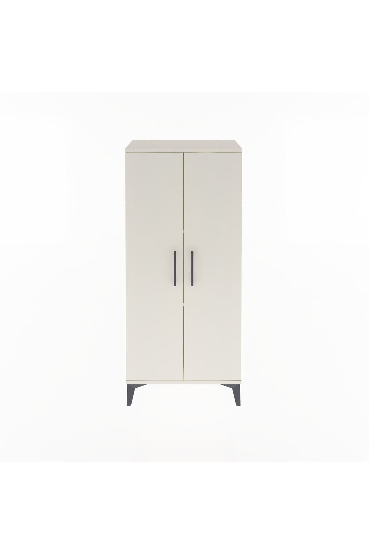 Arges Dolap 2 Raflı 2 Kapaklı 60x30x134 - S17M067V1A