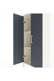 Arges Dolap 2 Raflı 2 Kapaklı 60x30x134 - S17M067V2A