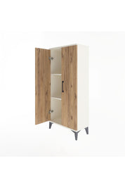 Arges Dolap 2 Raflı 2 Kapaklı 60x30x134 - S17M067V3A