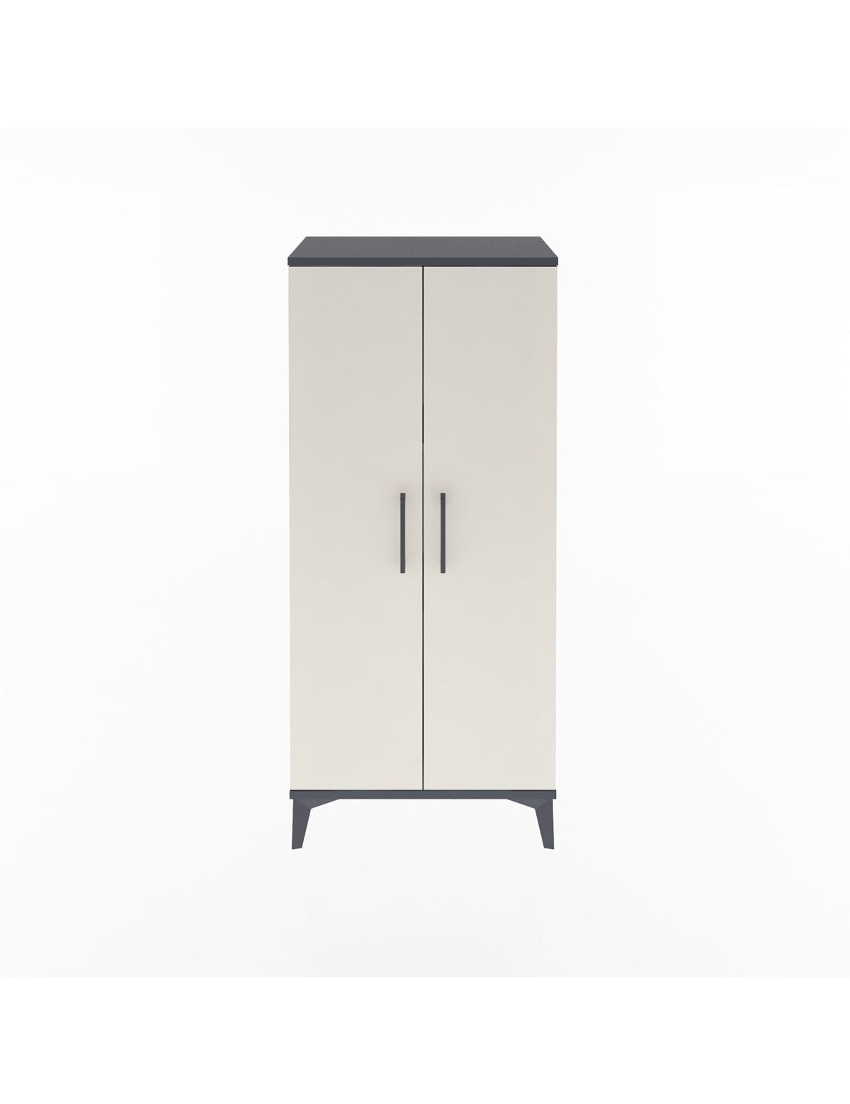 Arges Dolap 2 Raflı 2 Kapaklı 60x30x134 - S17M067V4A